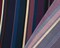 Burgundy Red-Multi Poly Spandex Stretch Stripe Print DB Jersey Knit Fabric By the Yard